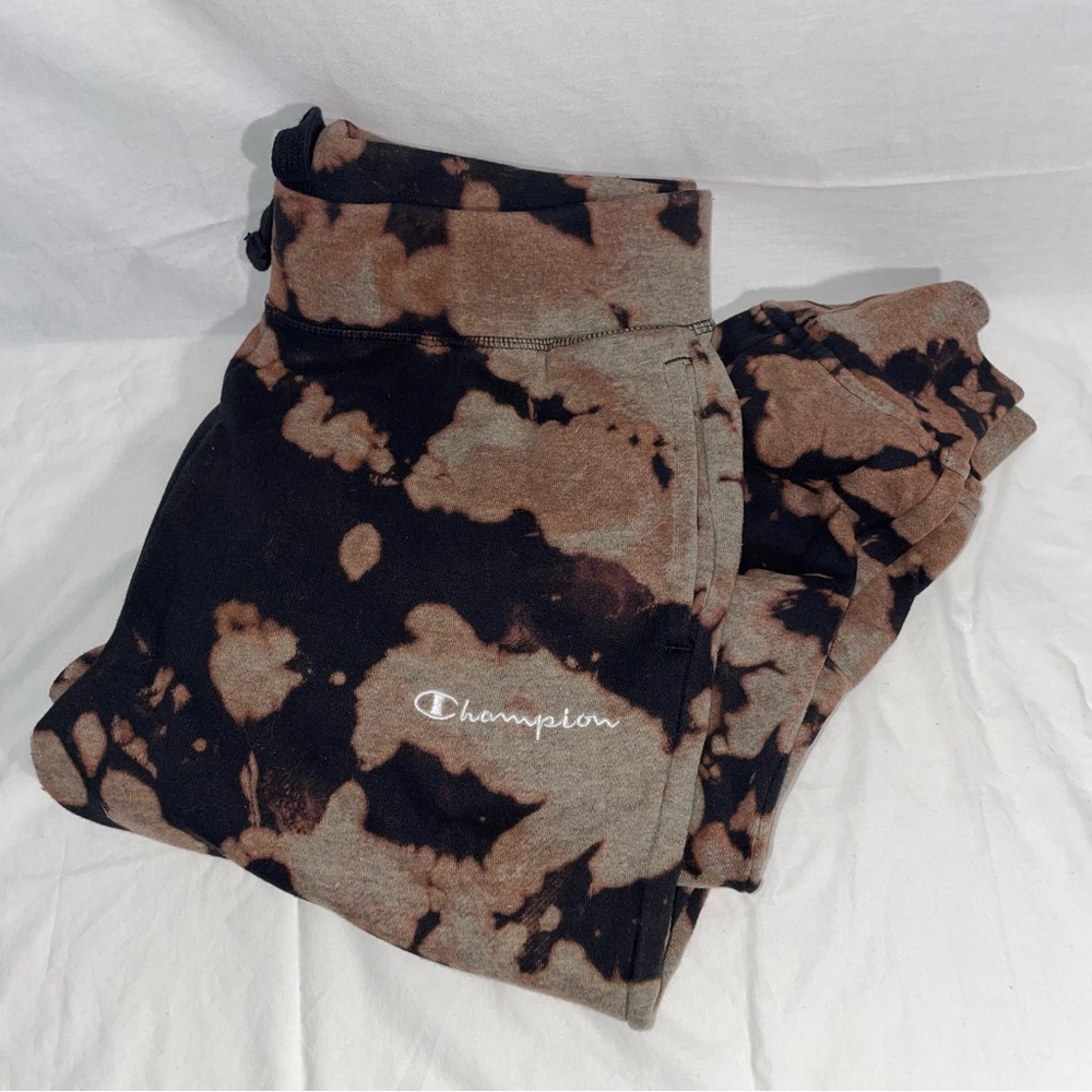 Champion | Bleach Dye Joggers - Size S